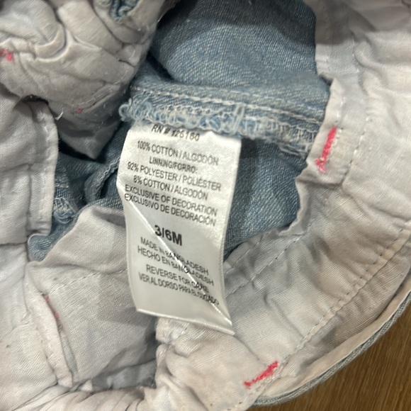 Baby girl Bunny overalls - Picture 3 of 3